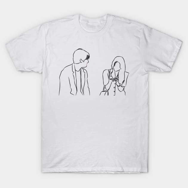 Tell Me That You Love Me Korean Drama T-Shirt by ArtRaft Pro